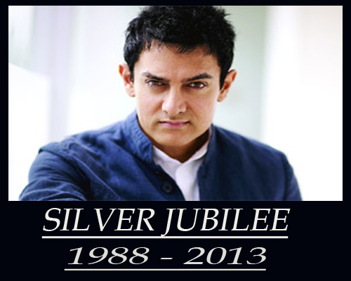 Arshad, Vivek salute Aamir on silver jubilee in filmdom